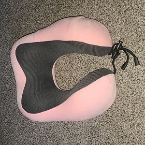 Pink neck pillow